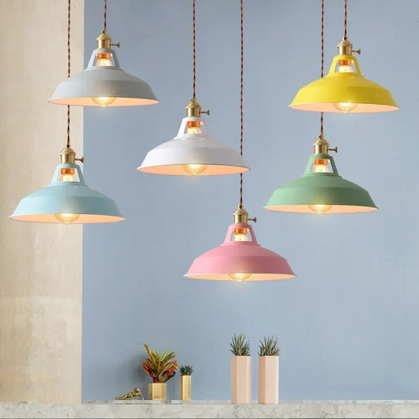 GLOWRY Retro Industrial E27 Pendant Light | HM-035