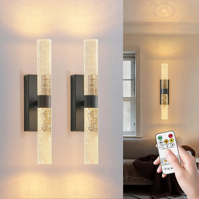 GLOWRY Modern Bubble Acrylic Wall Sconce | HM-005