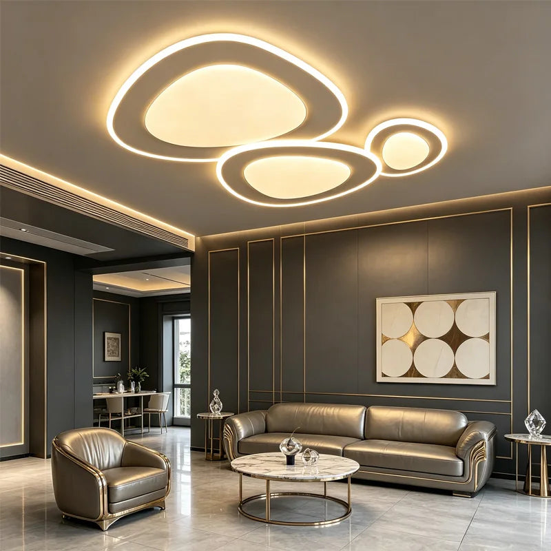 GLOWRY Modern Dimmable LED Ceiling Panel | HM-026