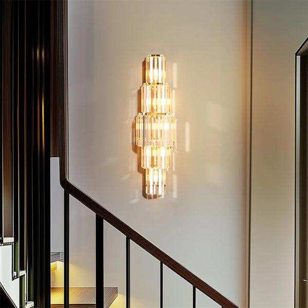GLOWRY Modern Crystal Wall Lamp | HM-002